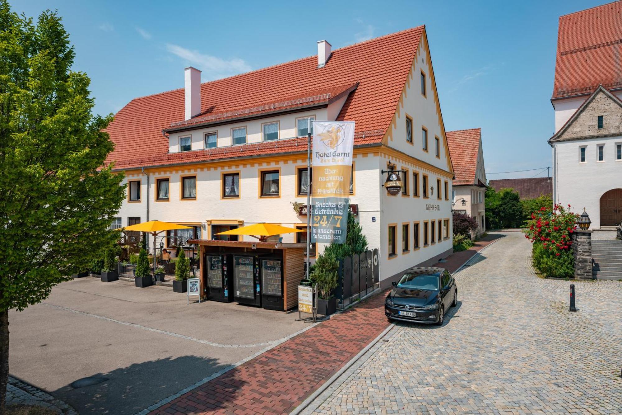 Oberguenzburg Hotel Garni "Zum Engel" מראה חיצוני תמונה